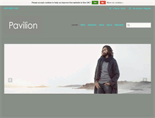 Tablet Screenshot of pavilionfashion.com